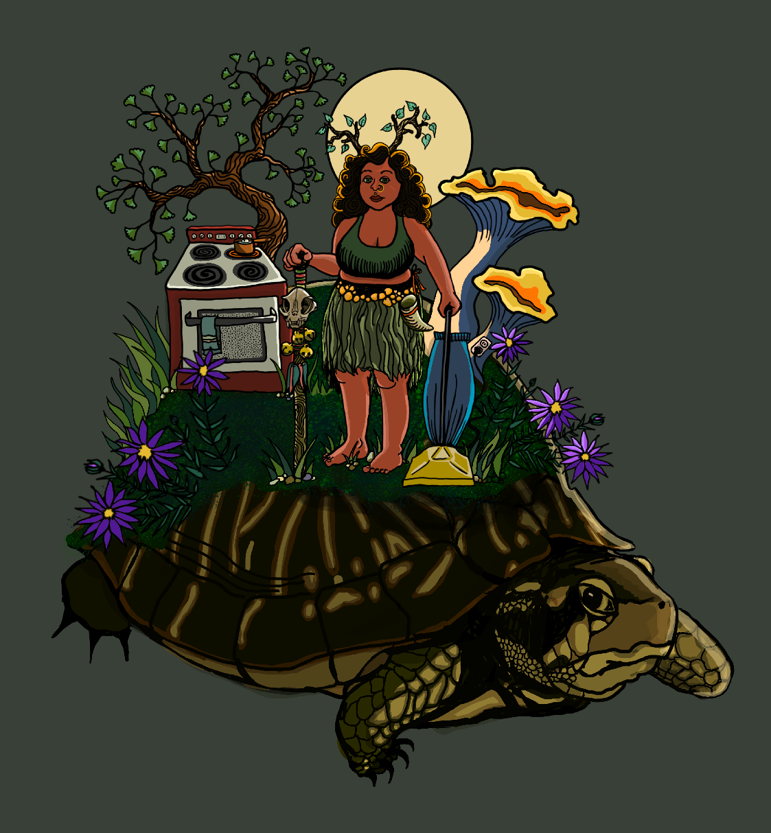 turtles_all_the_way_down_modern_goddess_series